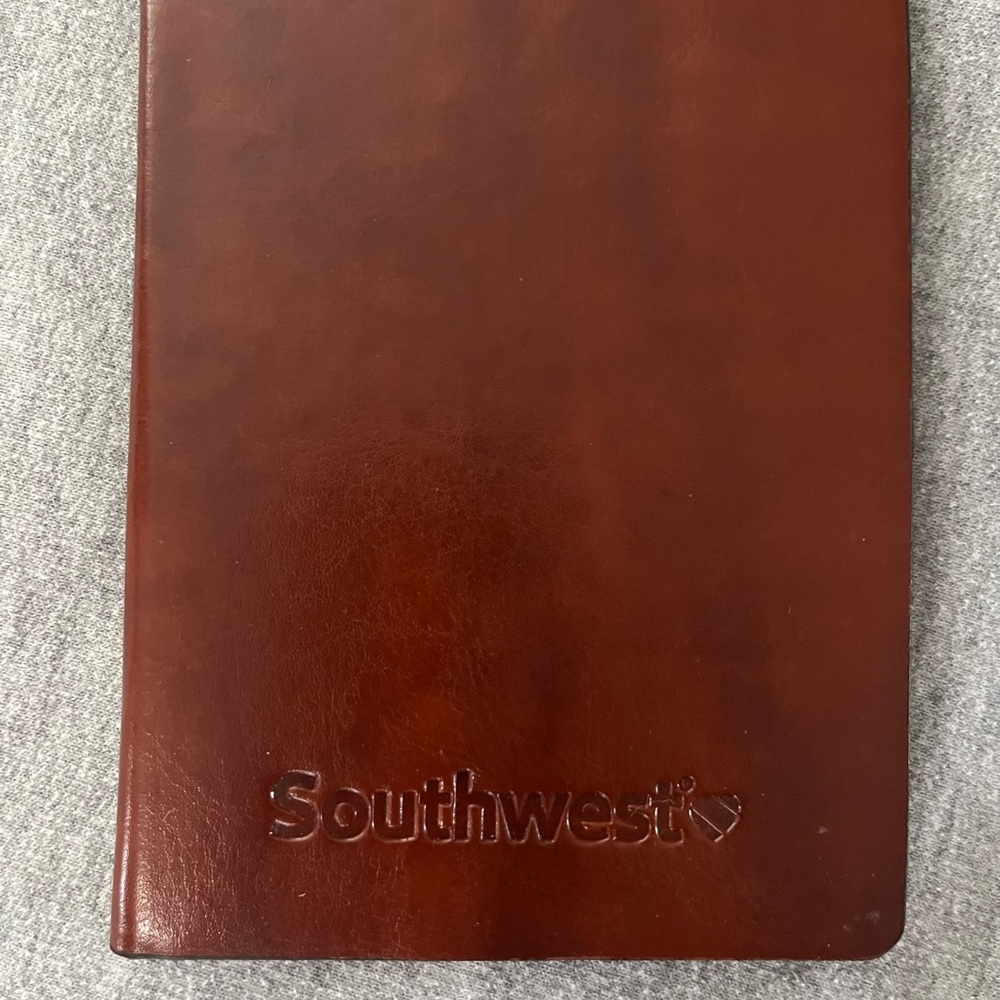 Southwest Airlines Passport Cover